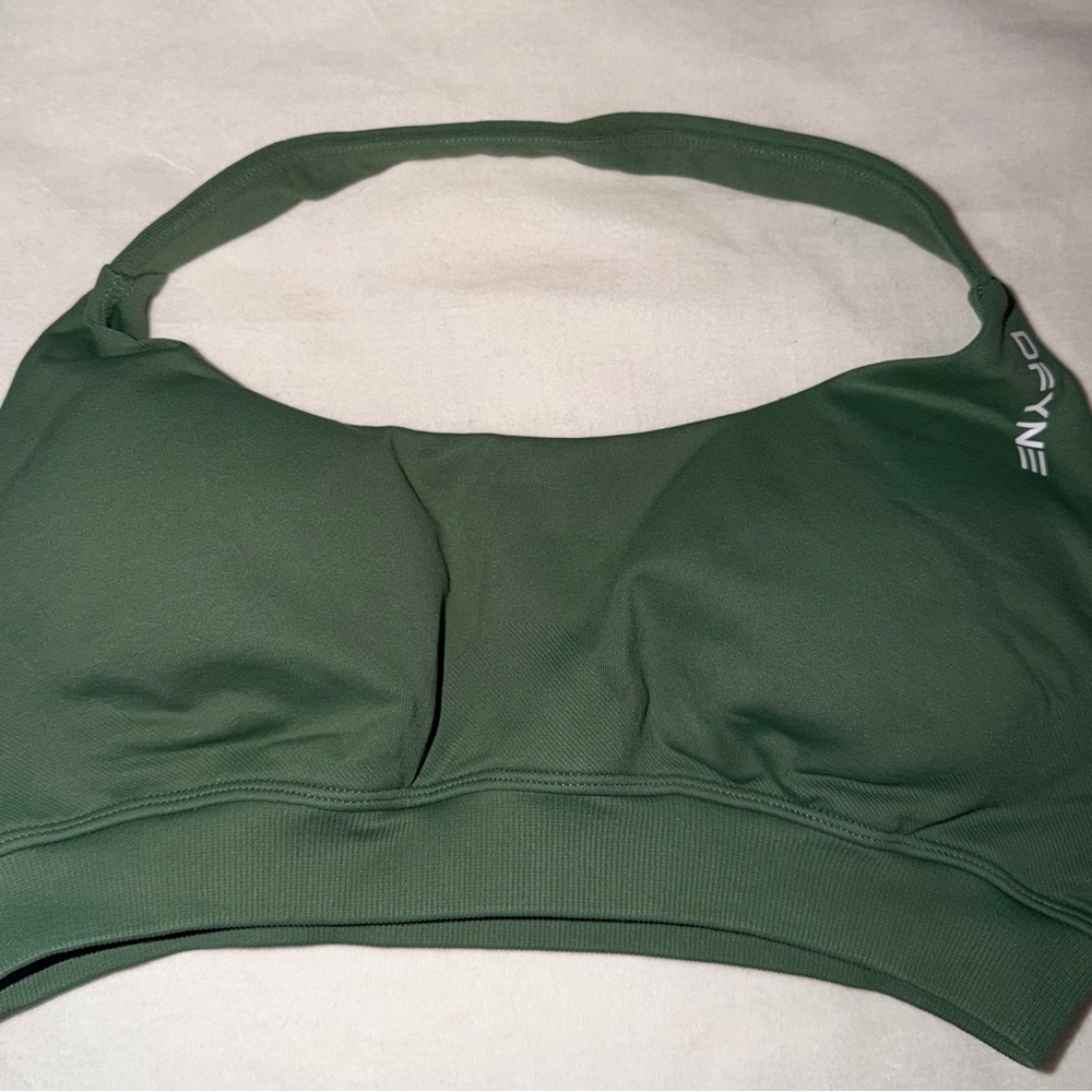 Payne Olive Green Sports Bra